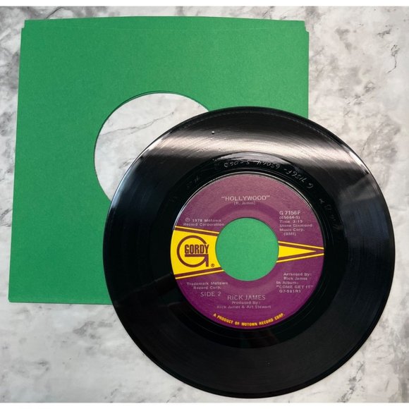 Rick James You and I / Hollywood 45 Soul Funk 1978 Gordy 7156 - Picture 5 of 6